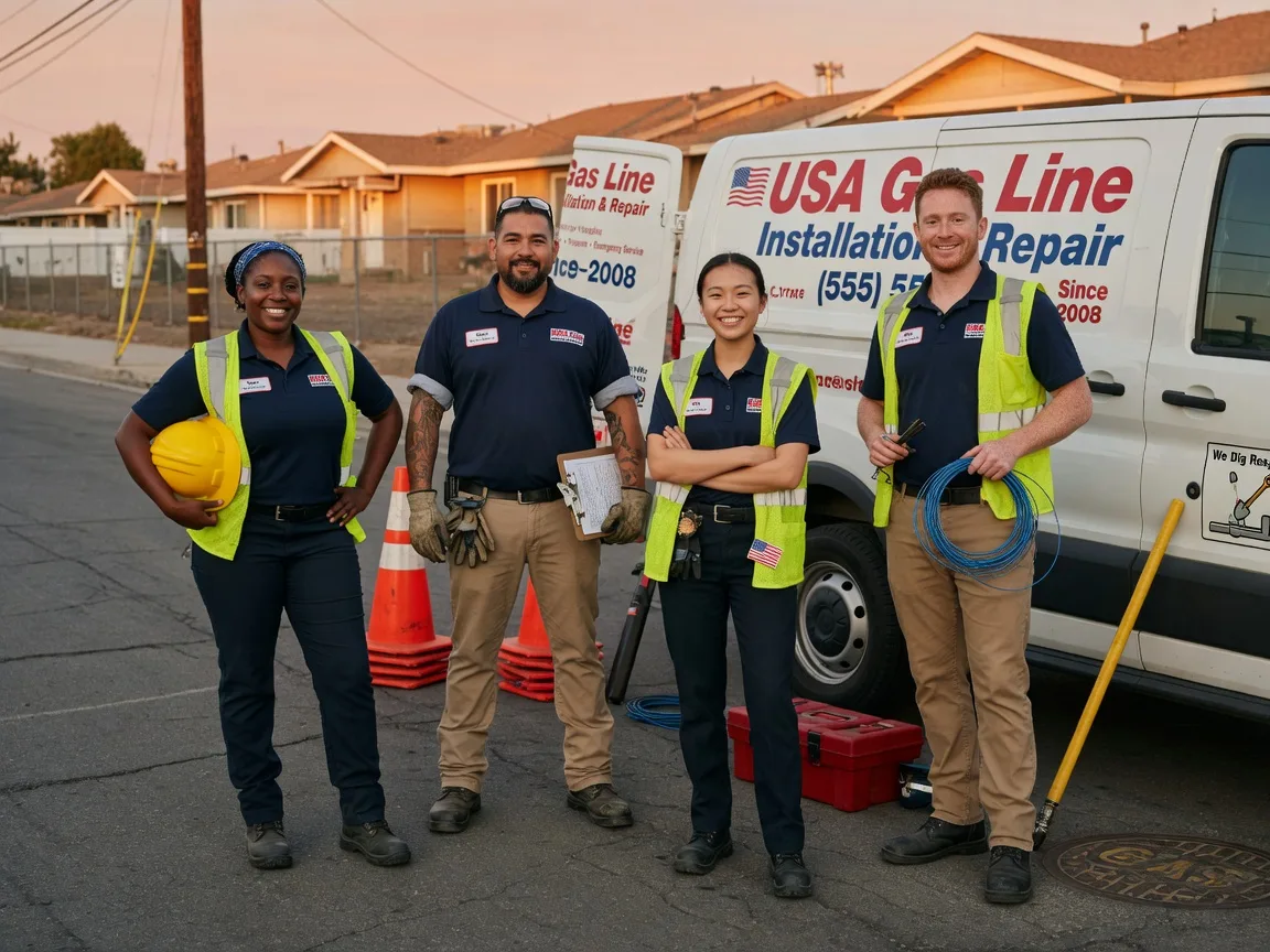 Gas Line Installation company in Clarendon, TX